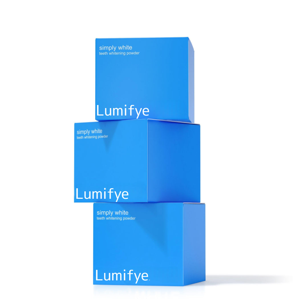 Lumifye Teeth Whitening Brightening Powder Reduce Tooth Stains Yellow