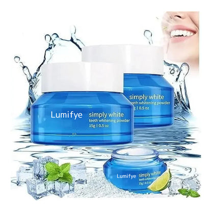 Lumifye Teeth Whitening Brightening Powder Reduce Tooth Stains Yellow